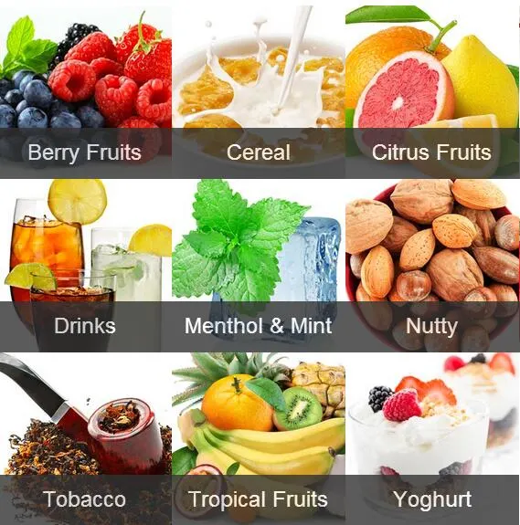 Fruit Series Concentrated E-Liquid, Free Shipping, E Liquid, E Juice Bakery Berry Fruit Cereal Citrus Fruit Creamy Custard Dessert Drink Synthetic Nic