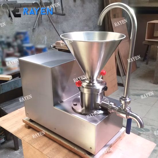 Best Seller Sesame Paste Machine Peanut Chili Grinding Paste Making Machine Colloid Mill